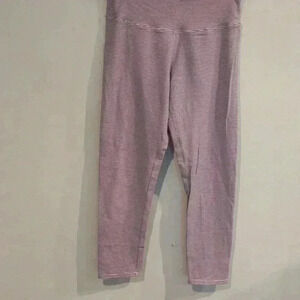 American Eagle stripe leggings size med‎